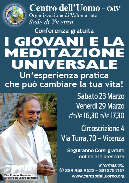 I GIOVANI E LA MEDITAZIONE UNIVERSALE