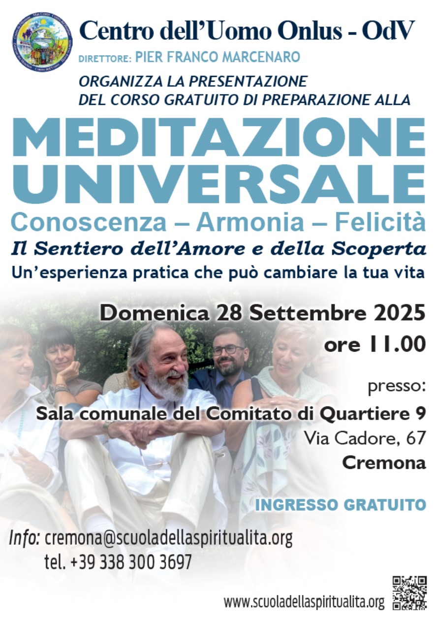 MEDITAZIONE UNIVERSALE - Cremona