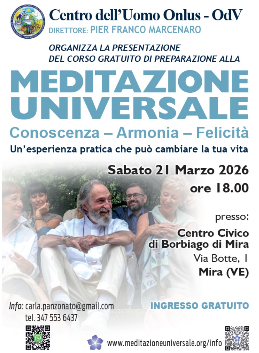 MEDITAZIONE UNIVERSALE - Mira (Venezia)